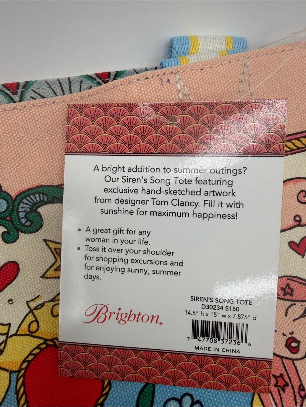 Brighton Fashionista Sirens Song Tote - Picture 4 of 9